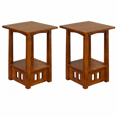 Arts and Crafts / Mission Style Taboret End Table - Model A29