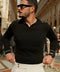 Men's Black Polo Sweater