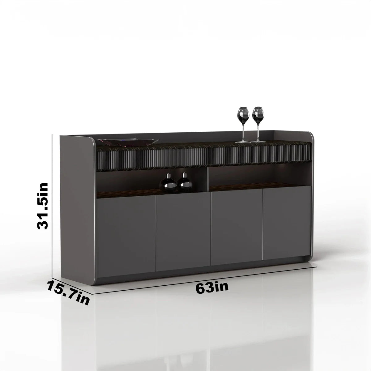 Synte · Office Credenza Cabinet Sideboard