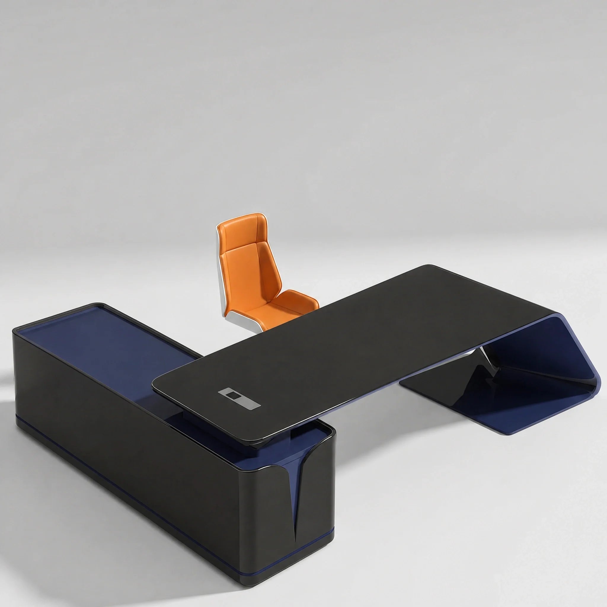 Euclid · Modern L-Shaped Executive Desk