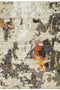 Fusion Contemporary Rug Tan / Cream / Gray / Black / Burnt Orange