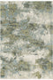Fusion Contemporary Rug - Olive / Gray / Tan / Gray Blue