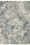 Fusion Contemporary Rug - Gray / Denim Blue / Beige