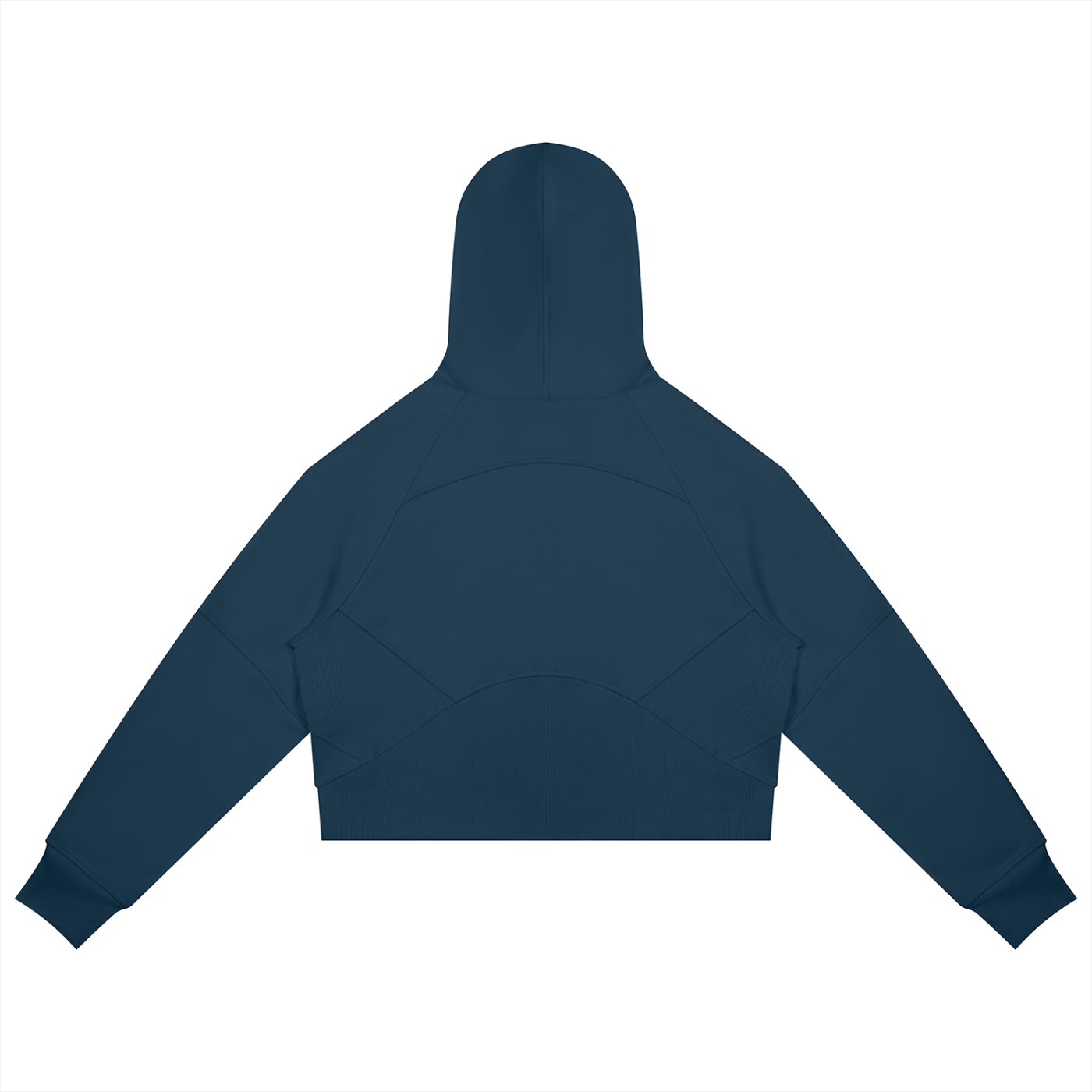 Cropped Zip Hood