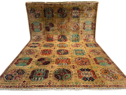 Hand knotted 100% wool Fielpa Rug 8' 4" x 11' 9"
