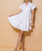 TIMELESS BEAUTY TWILL MINI DRESS