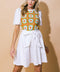 IN MY FEELINGS WOVEN MINI DRESS
