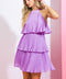 BOARDWALK DATES WOVEN MINI DRESS