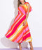 SWEETEN THE DAY WOVEN MIDI DRESS