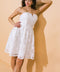 HEARD ABOUT US WOVEN MINI DRESS