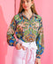 IN A GOOD PLACE WOVEN TOP
