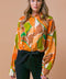 SWEETEST ENTRANCE WOVEN TOP