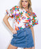 BRAVE NEW WORLD WOVEN TOP