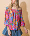 JUST WHAT I NEEDED WOVEN TOP