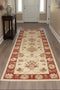 Hand-Knotted Sultanabad Vegetable-Dyed Wool Rug, 2' 5" x 9' 5"  (K)