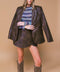 EXCEPTIONAL LOOK FAUX BLAZER