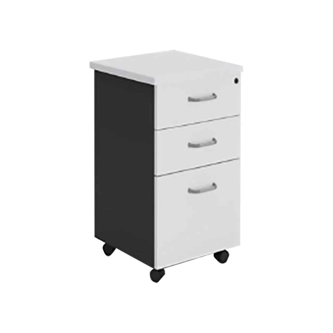 File Cabinet for Commercial Cubicle Office Workstations with Drawer Lock