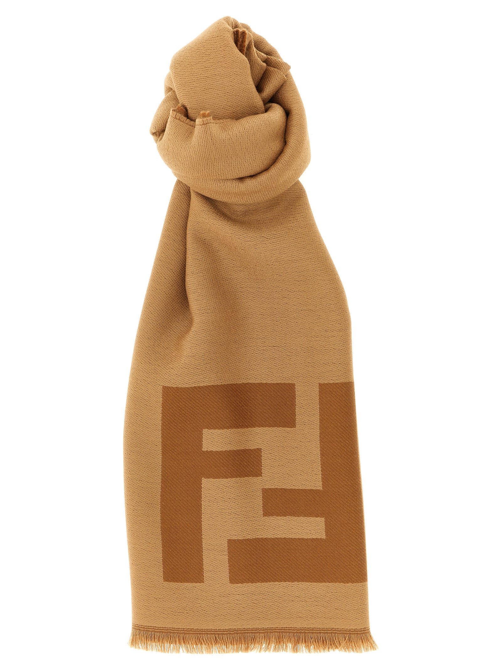 Fine Wool Fringe Scarf for Comfort