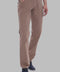 Flap Pockets Suede Slim Fit Light Brown Men Pants - Wessi