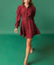 WRAPPED UP IN LOVE MINI DRESS