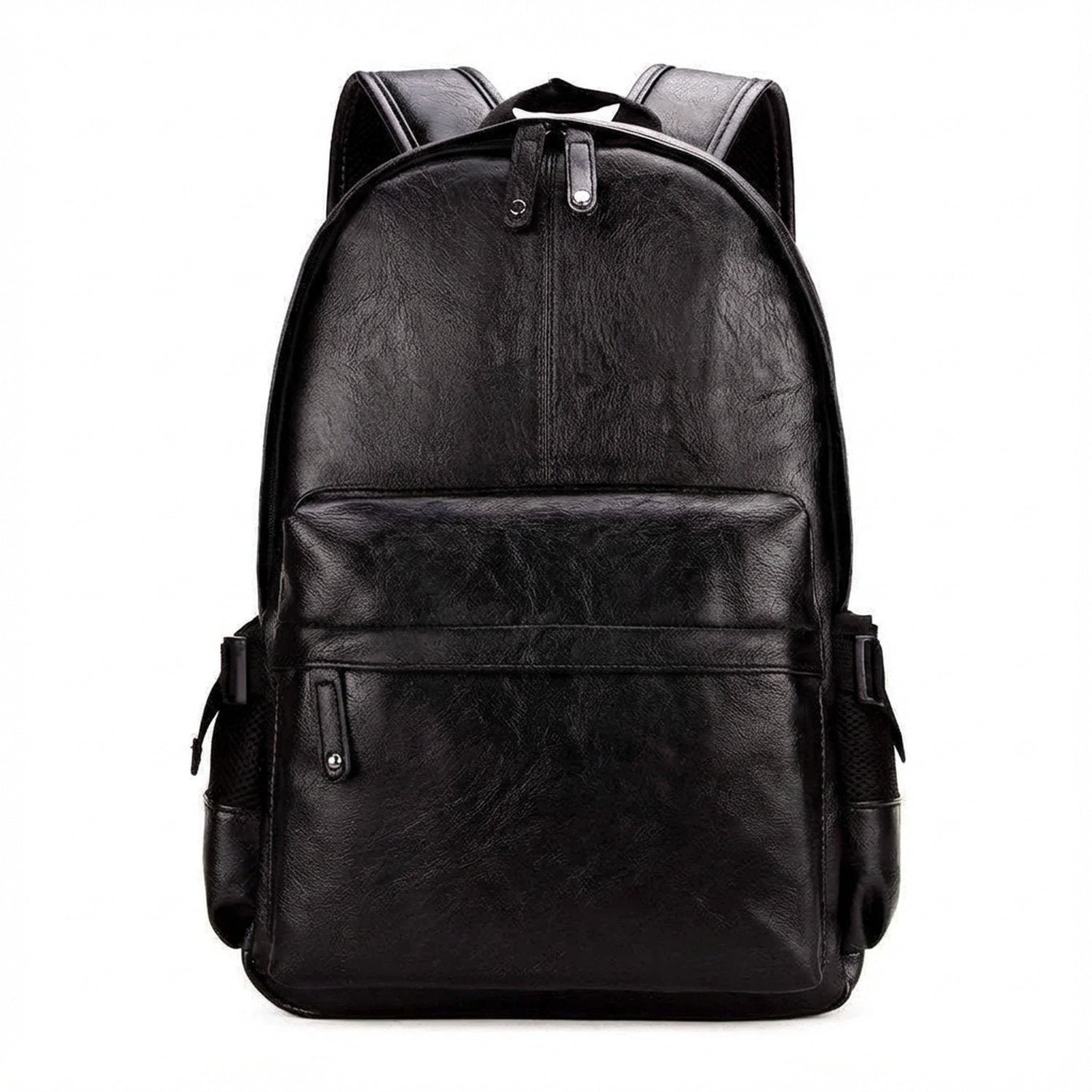 Men's Vegan Leather Backpack – Modern Work Carry