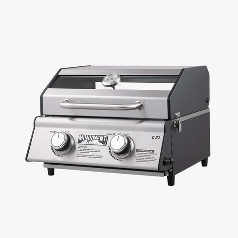 G22 | Stainless Tabletop Propane Gas Grill
