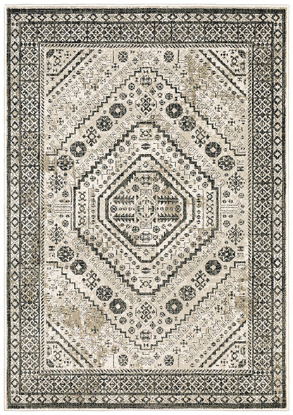 Medalia Georgia Rug Green/Beige
