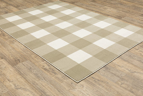 Sandstorm Georgia Rug White/Beige
