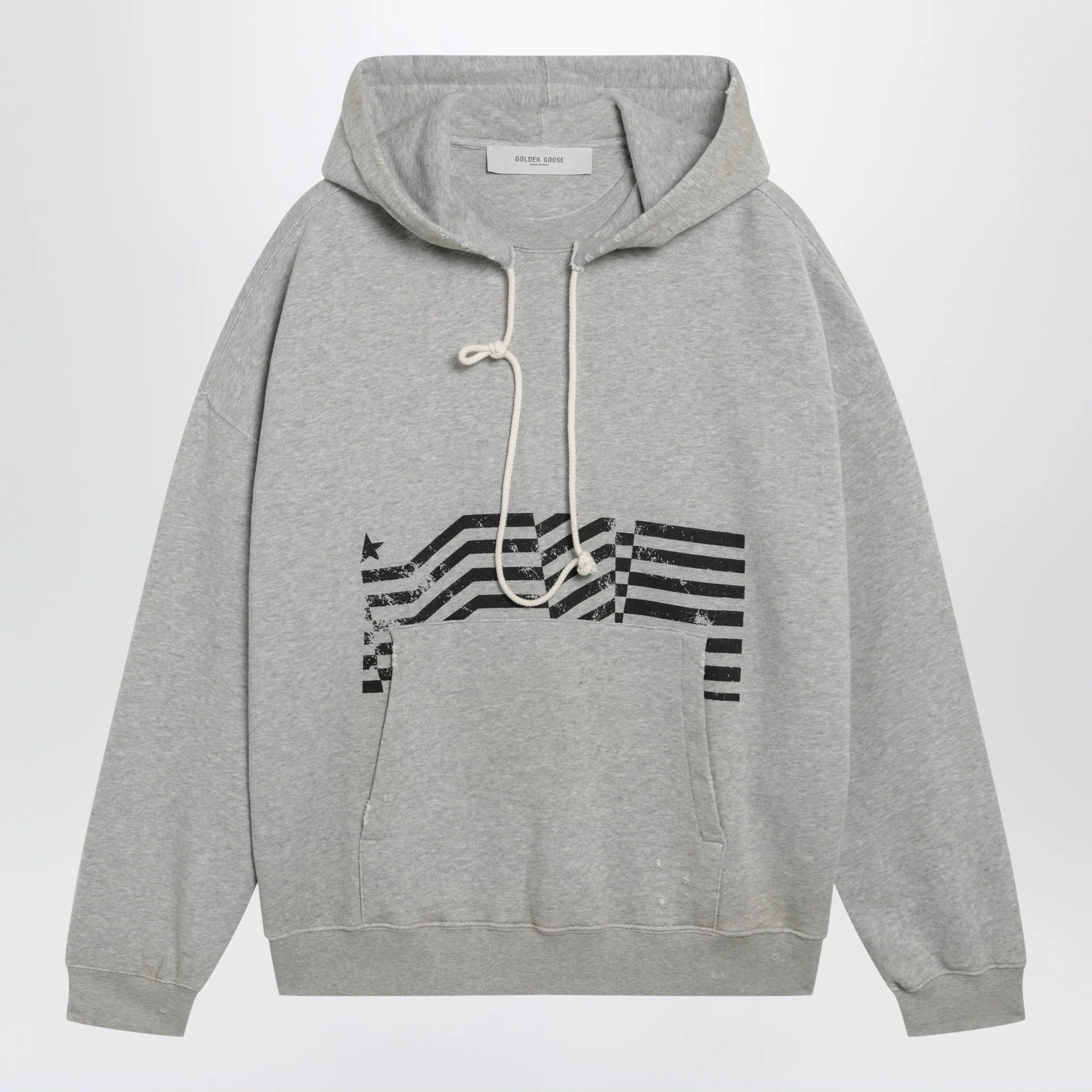 Grey Cotton Fleece Sweatshirt for Everyday Comfort