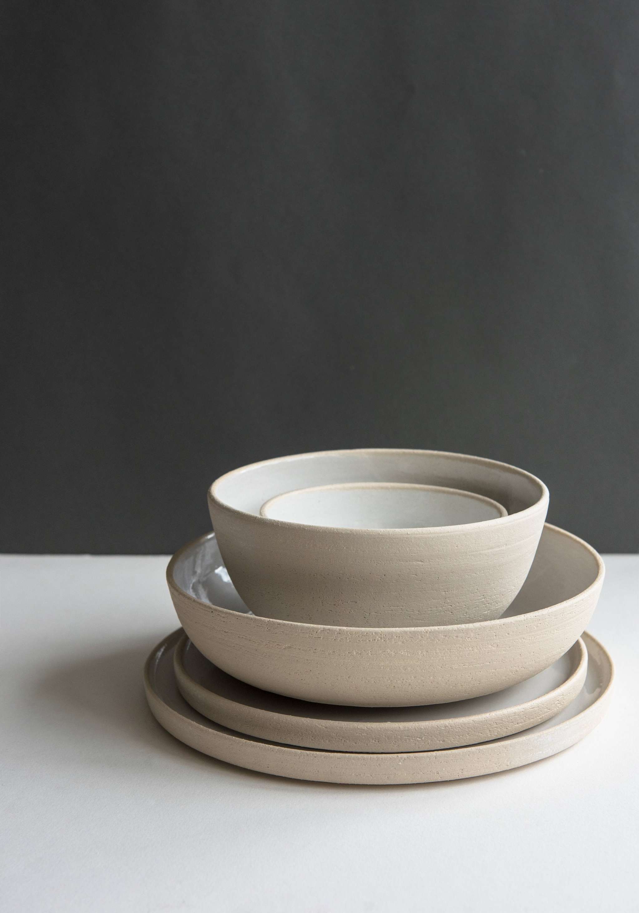 Handmade Stoneware Plates