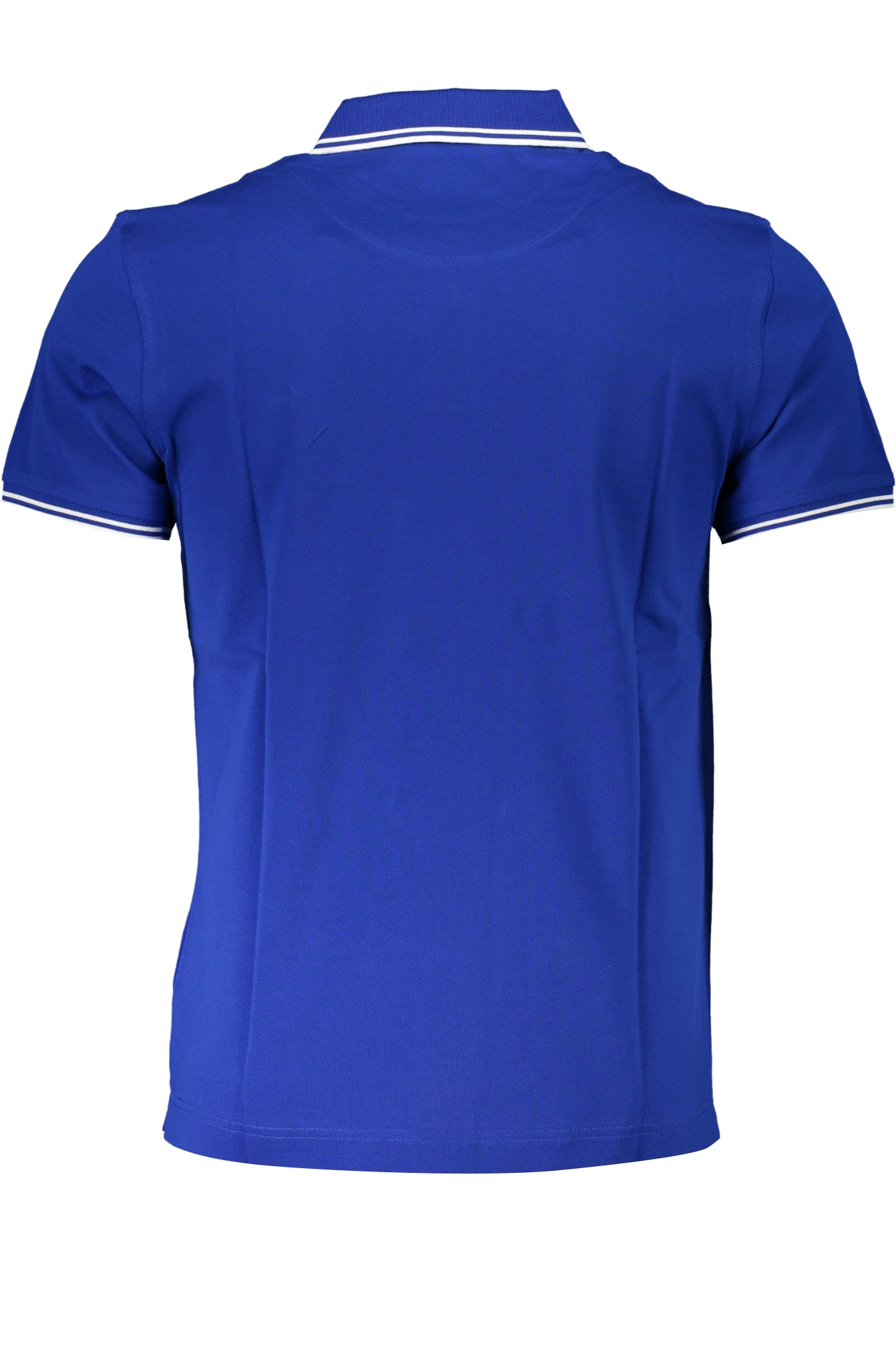 Harmont & Blaine Men's Short Sleeved Polo Shirt Blue