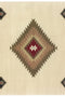 Flourish Kazak Rug - Tan / Cream / Olive / Burnt Red