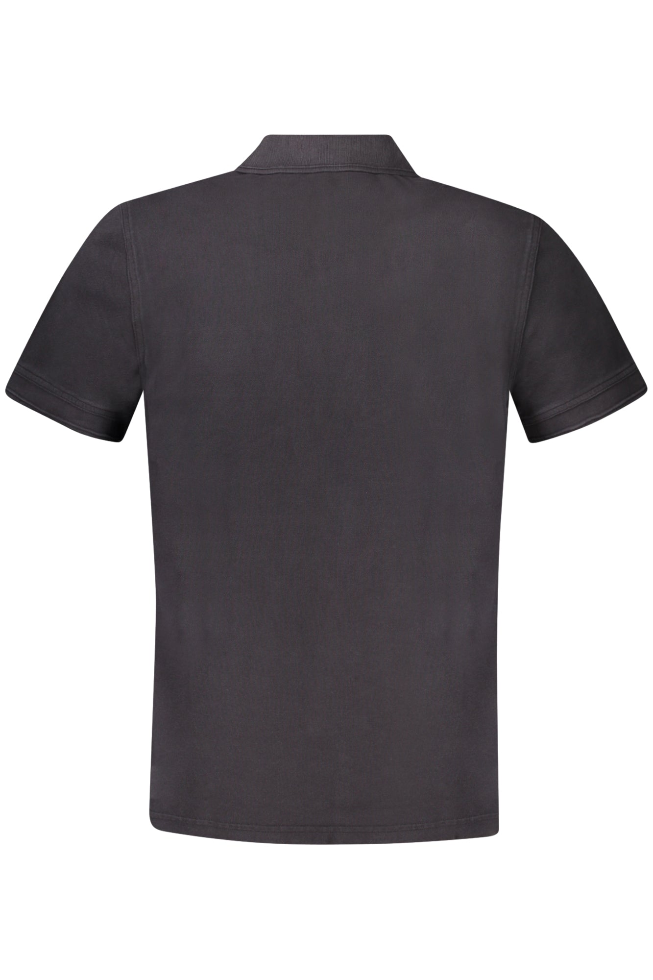 Black Polo Short Sleeve Cotton Breathable