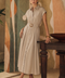 BARE ELEGANCE WOVEN MIDI DRESS