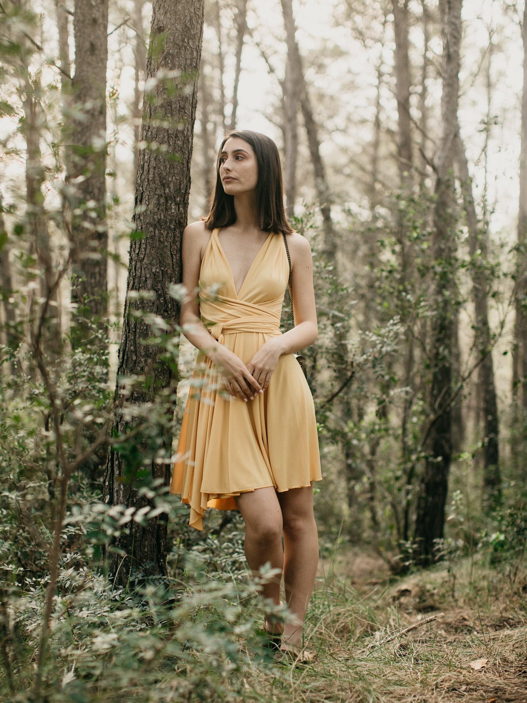 Infinity Mini Dress for Comfort and Breathability