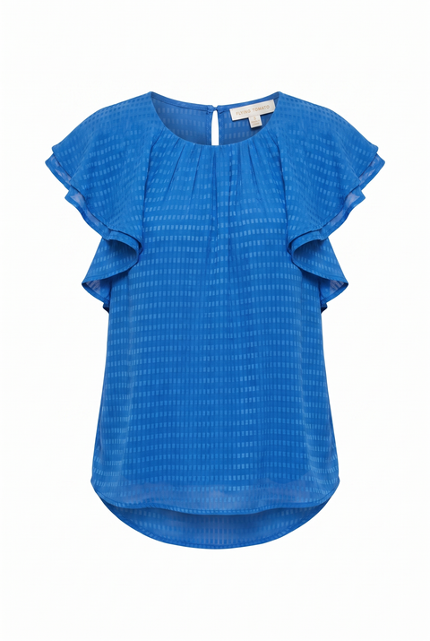 WAVE WHISPERS WOVEN TOP