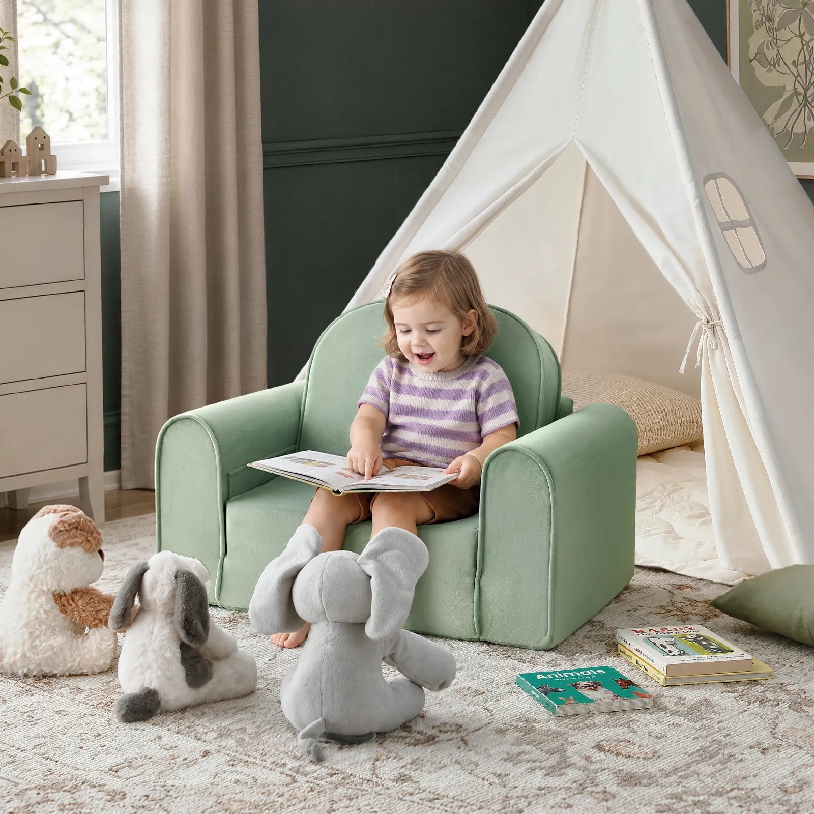Tiny Land® GentleSnug Kids Sofa Chair