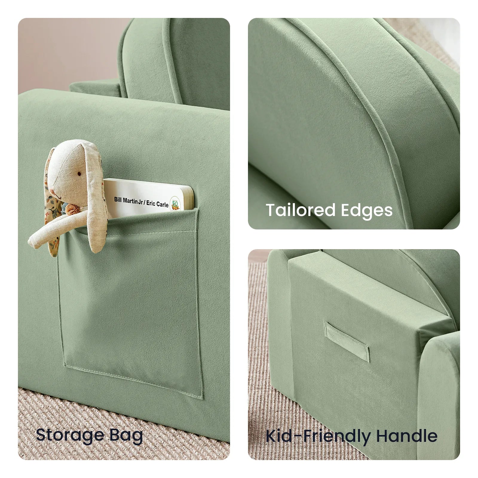 Tiny Land® GentleSnug Kids Sofa Chair