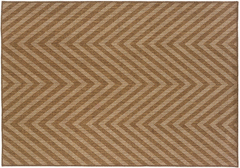 Karavia Indoor / Outdoor Rug Brown, Beige
