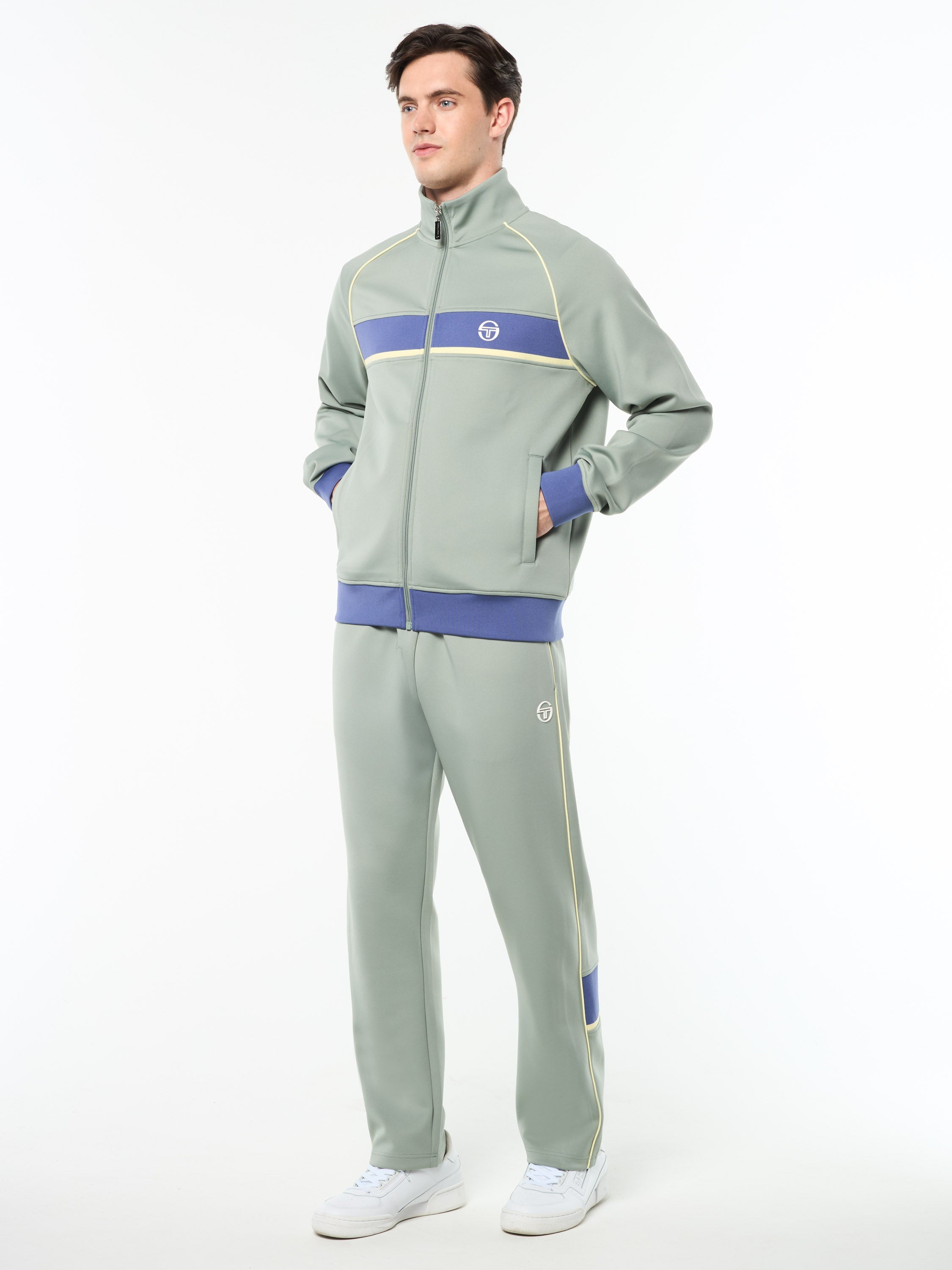 Lago Track Jacket- Slate Gray