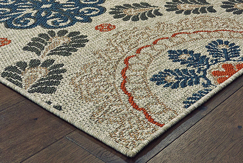 Medalia Latitude Rug Red/Green/Blue