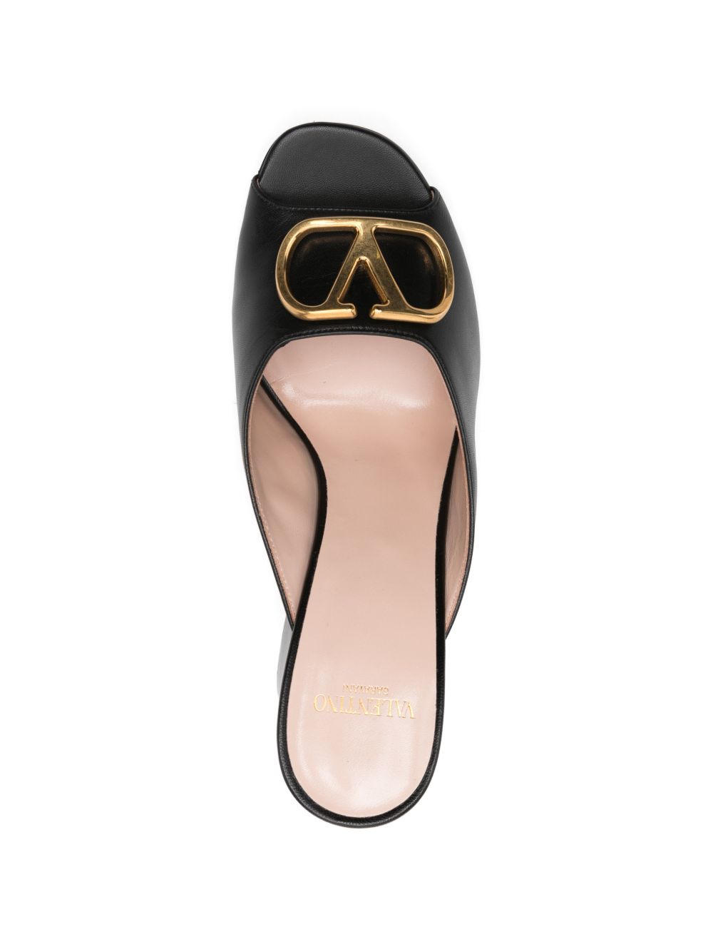 Leather Block Heel Mules for Comfort