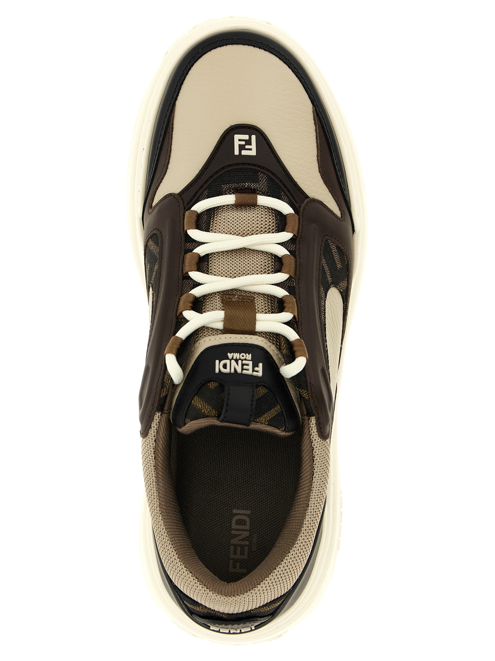 Leather Embossed Sneakers for Everyday Comfort