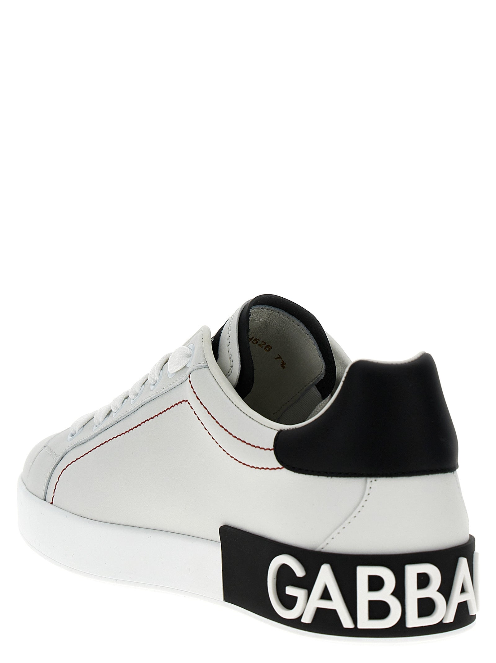 Leather Sneakers with Rubber Sole for Comfort