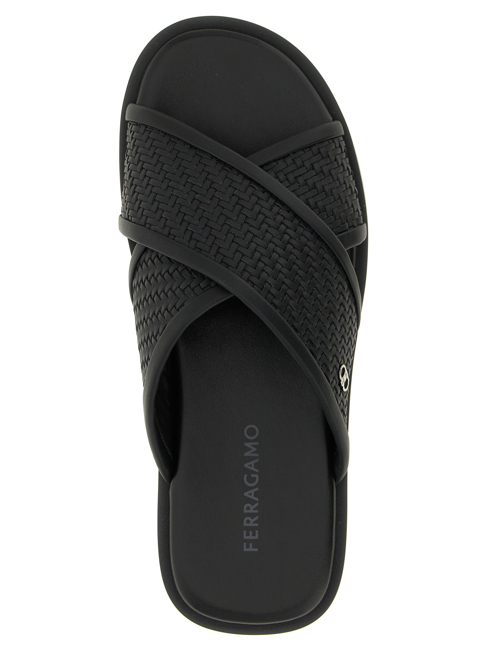 Leather Summer Sandals with Padded Comfort Insole