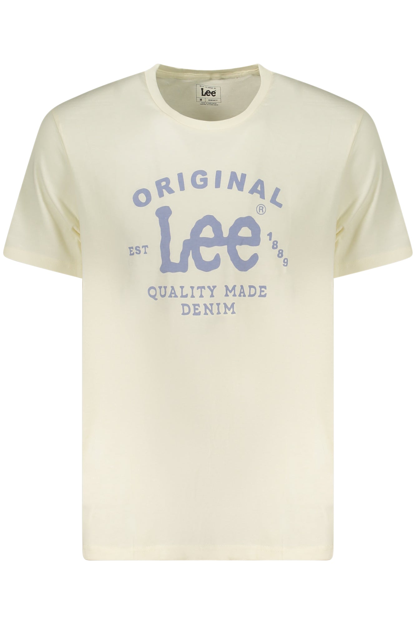 Lee Short Sleeve T-Shirt Men Beige