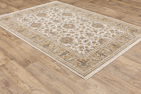 Medalia Area Rug - Buttermilk Yellow. Gray. Tan