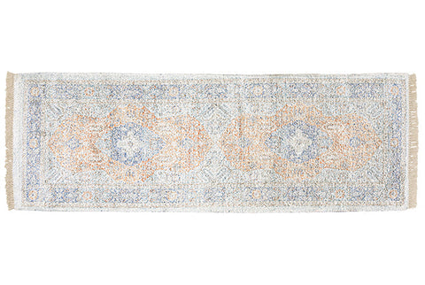 Medalia Malabar Rug Blue/Orange