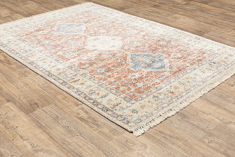 Medalia Malabar Rug Orange/Blue/Yellow