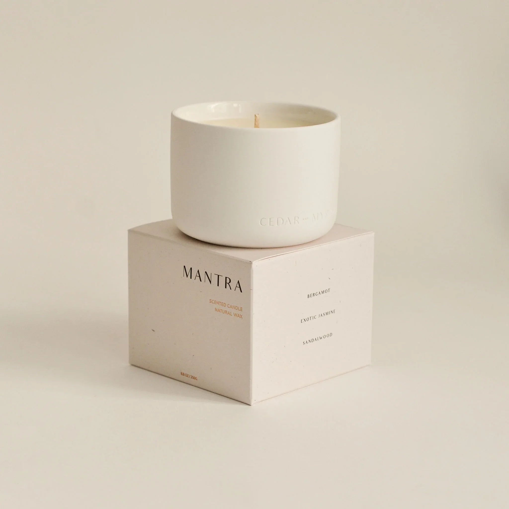 Mantra Wellness Candle